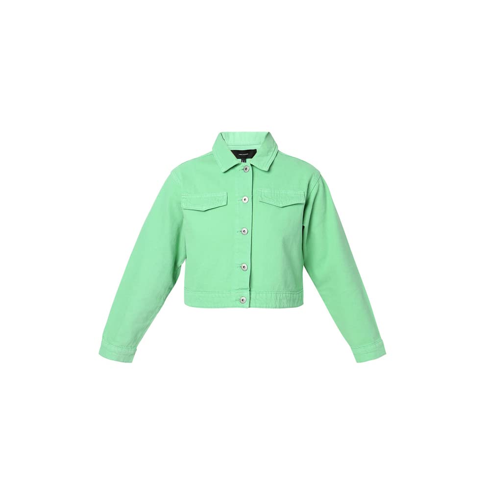 Denim Cotton Regular Fit Women's Casual Jacket - Image 7