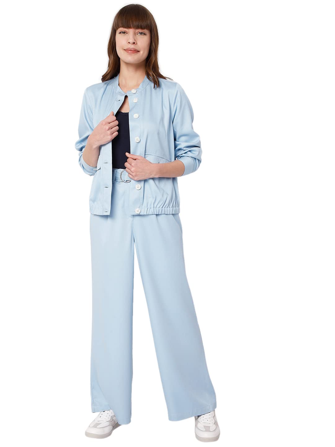 Women's Viscose Blend Regular Fit Jacket