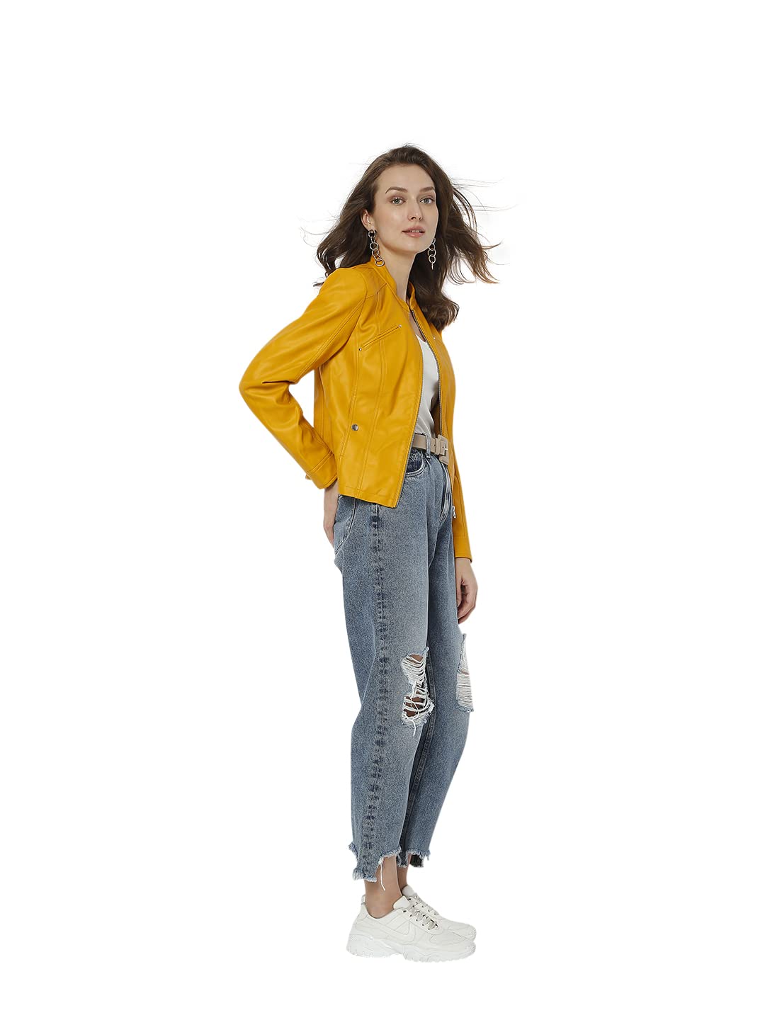 Viscose Women's Standard Length Jacket
