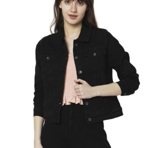 Women's Cotton Blend Regular Fit Jacket