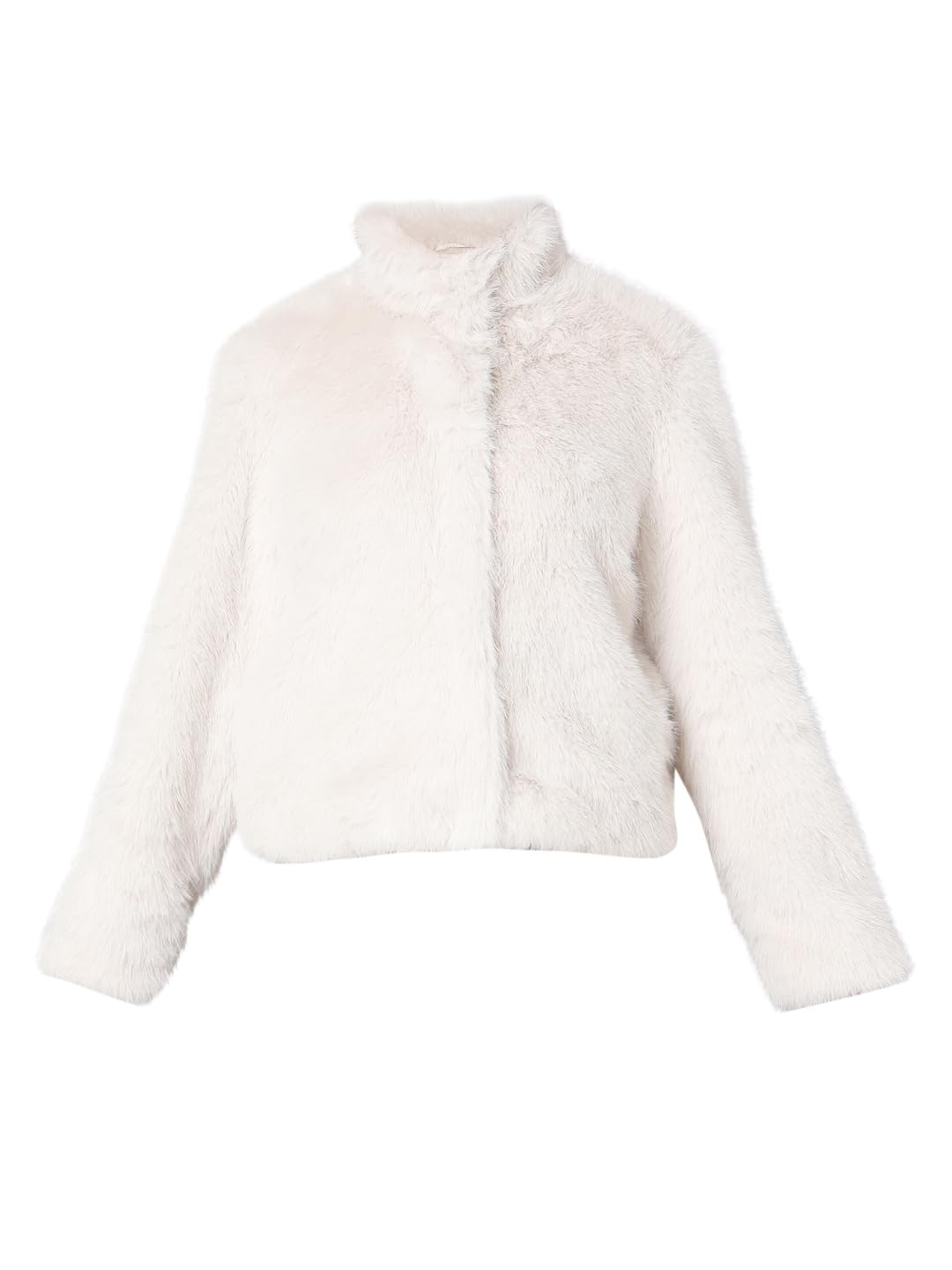 Womens Regular Fit Beige Jacket - Image 7