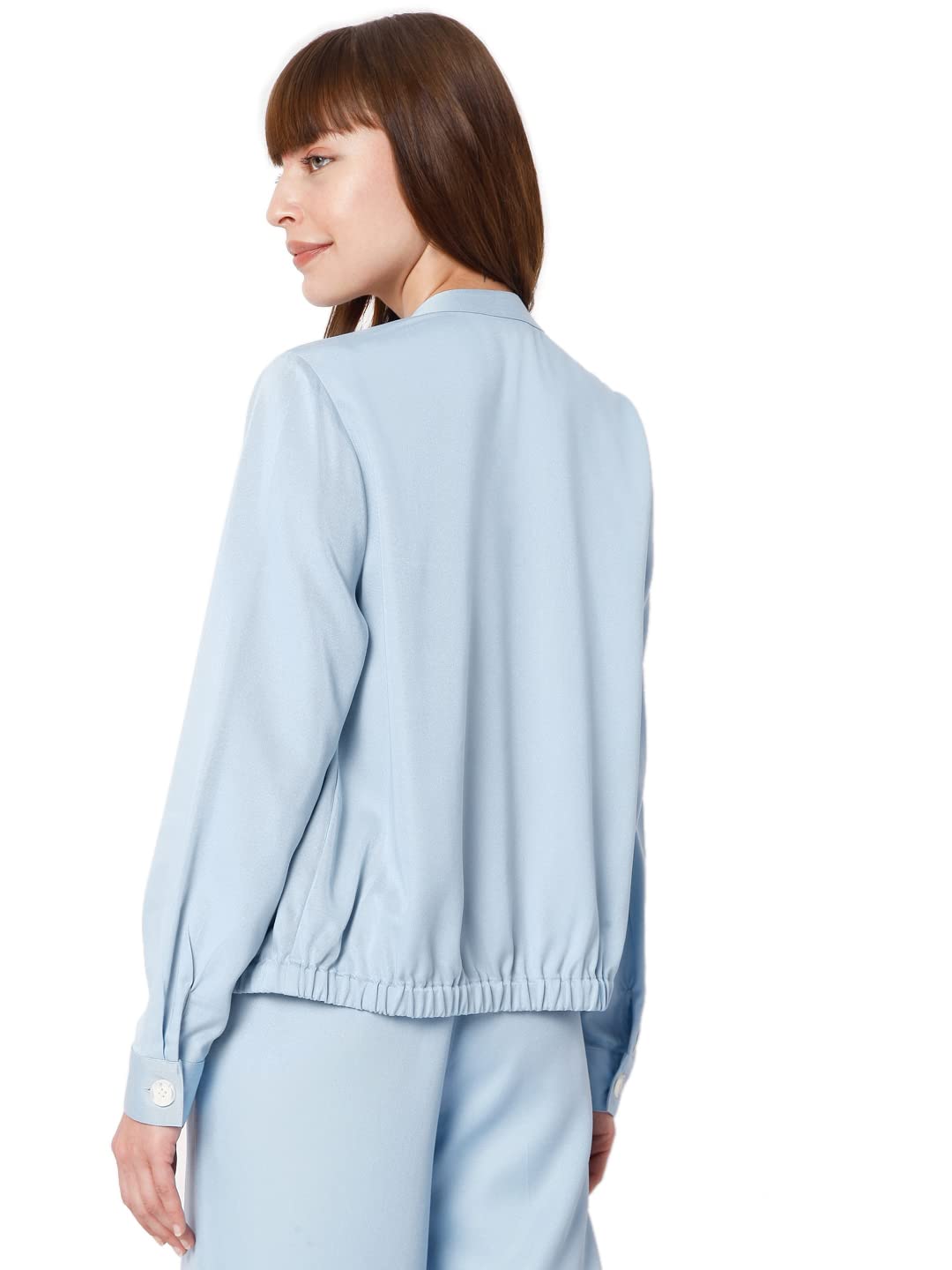 Women's Viscose Blend Regular Fit Jacket - Image 4