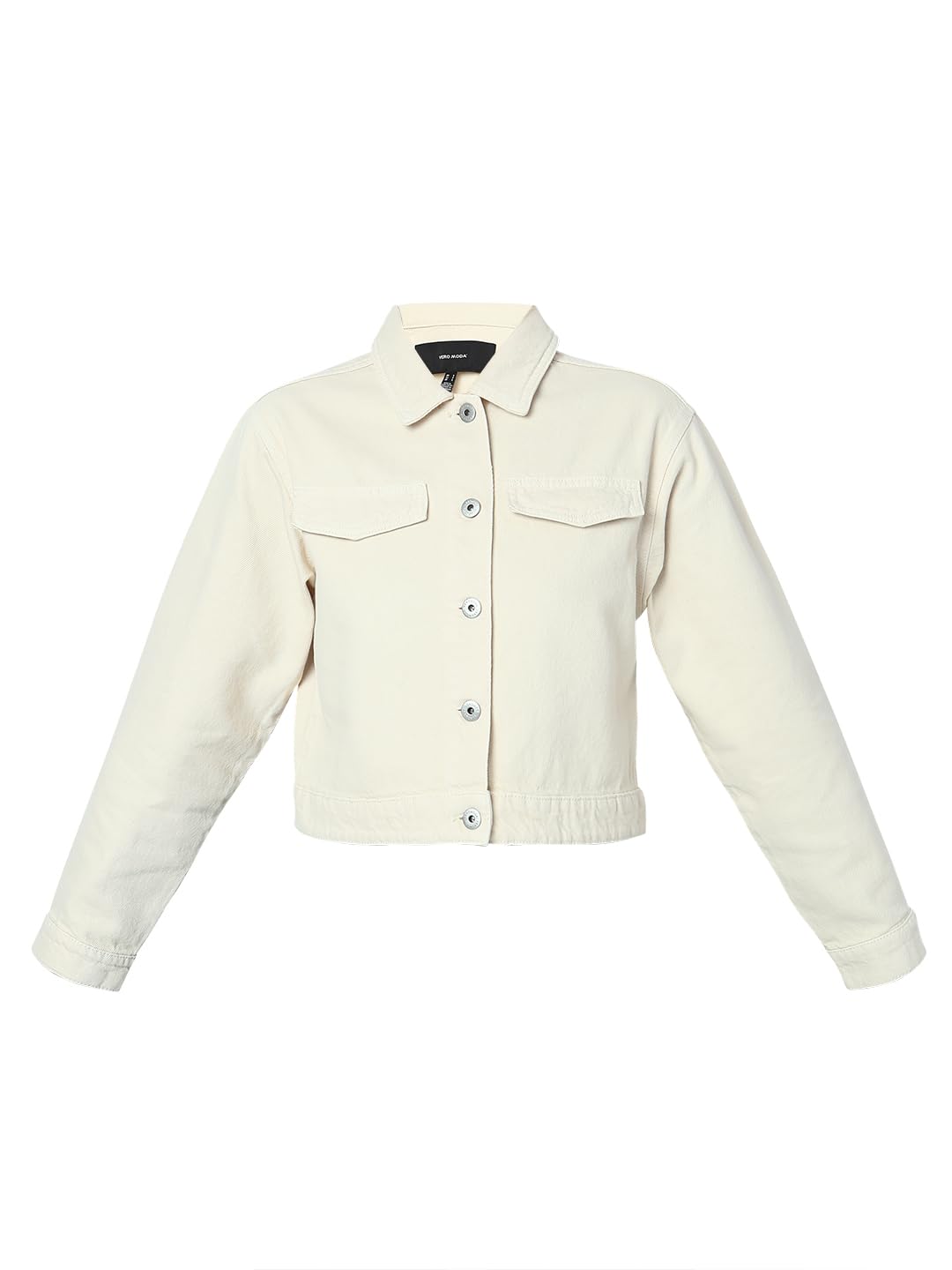 Denim Cotton Regular Fit Women's Jacket - Image 7