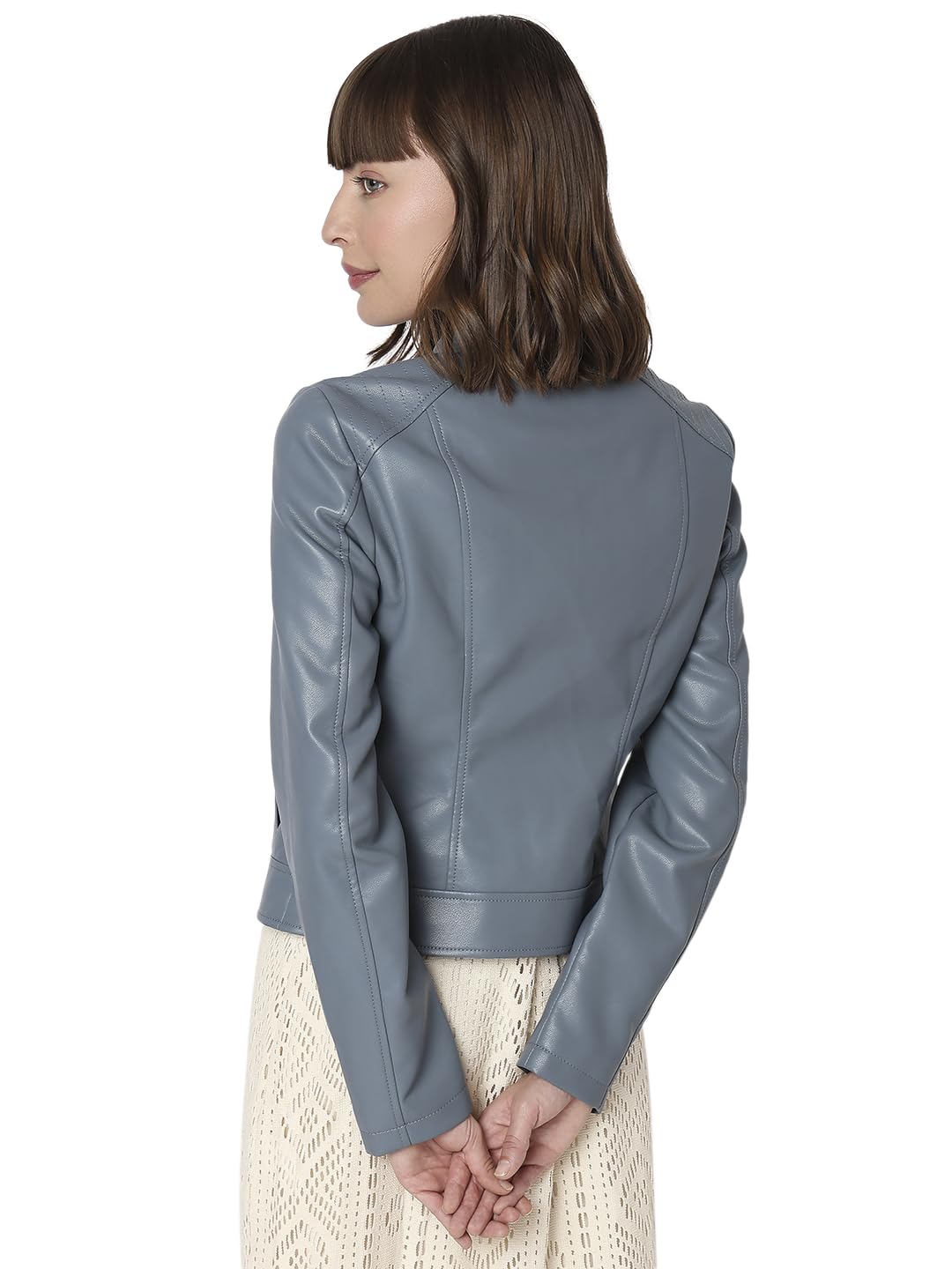 Polyester Women's Standard Length Jacket - Image 4