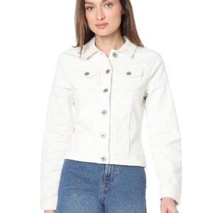 Women's Cotton Blend Standard Length Jacket