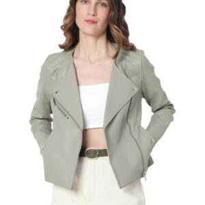 Women's Polyester Blend Standard Length A-Line Coat