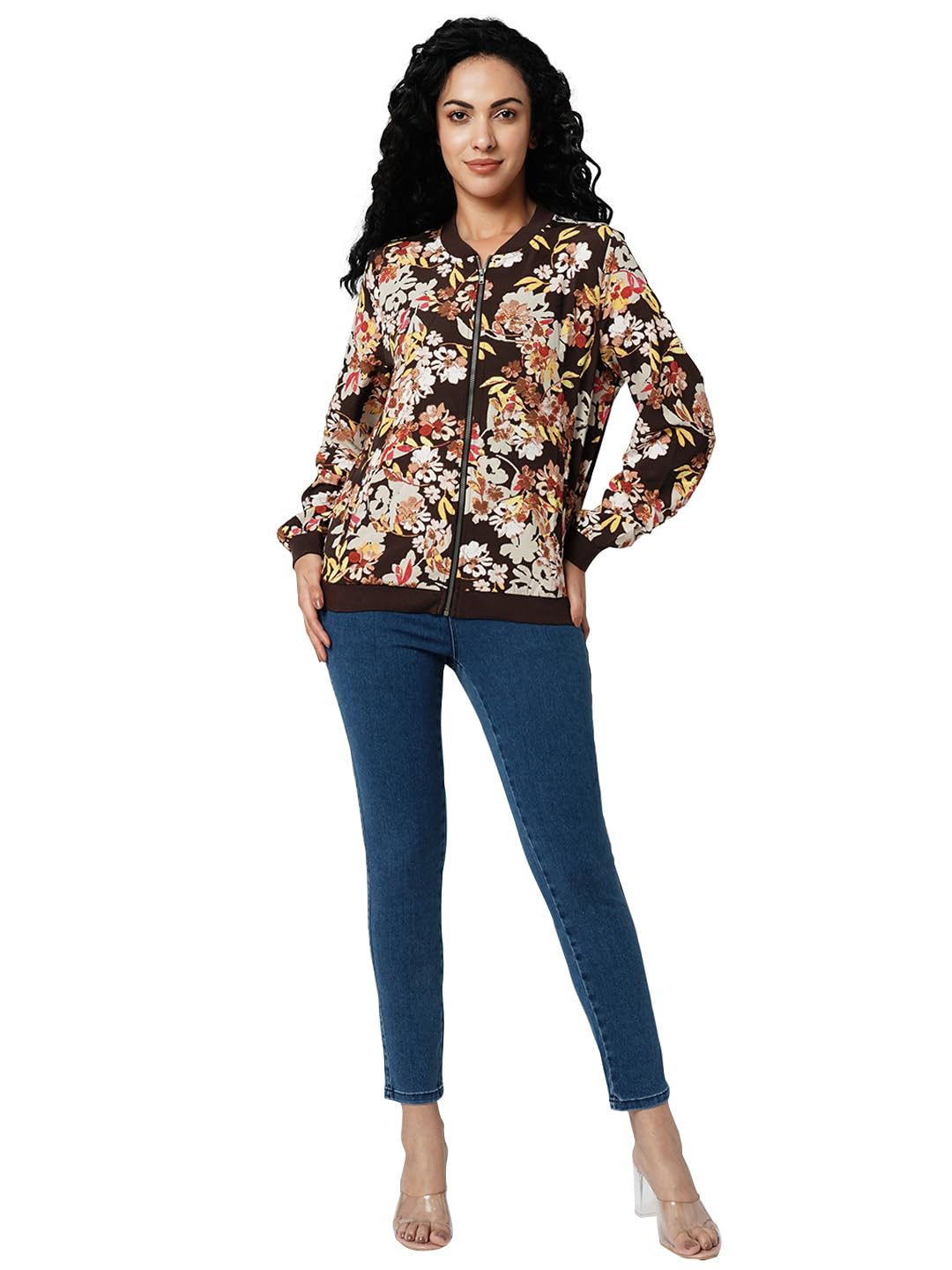 Polyester Women's Standard Length Jacket - Image 5