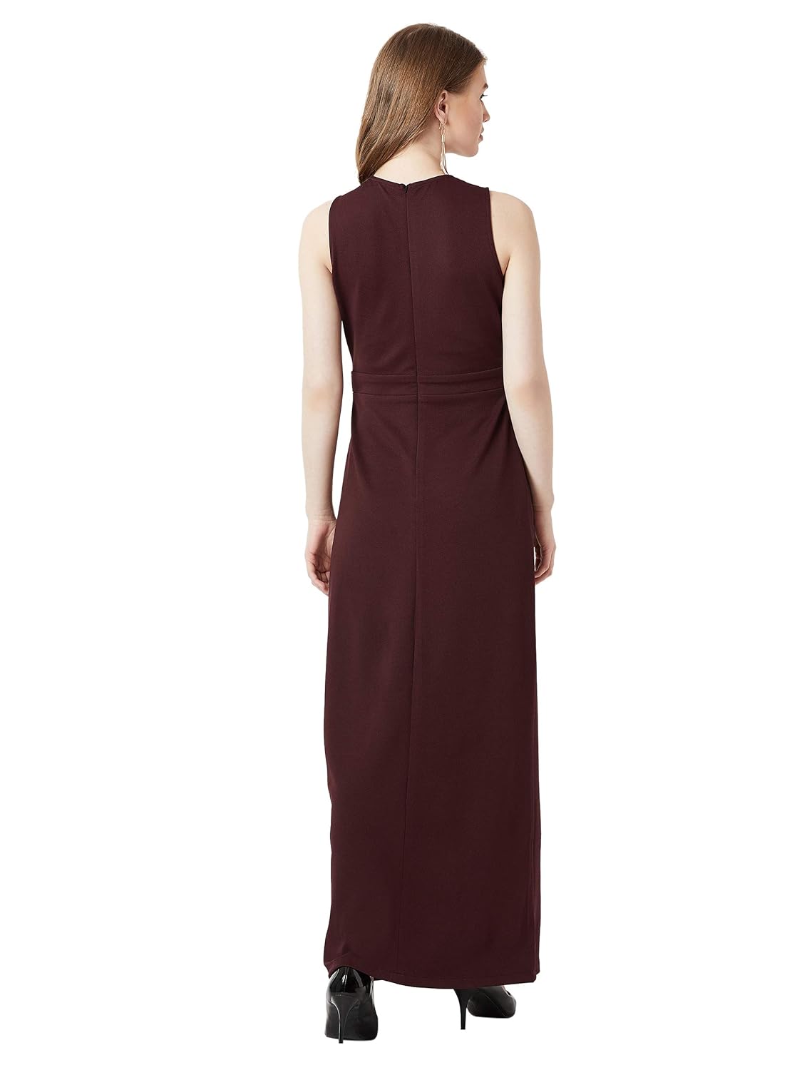 Women's Crepe wrap Dress - Image 9