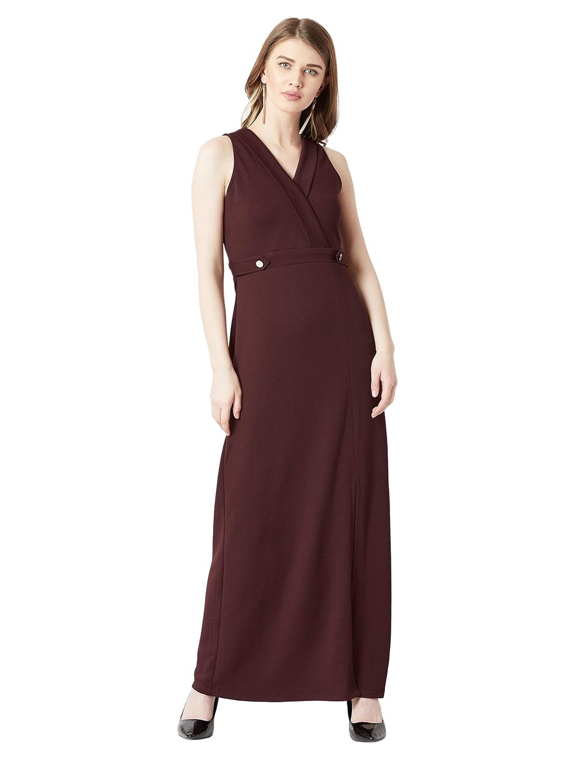 Women's Crepe wrap Dress - Image 7