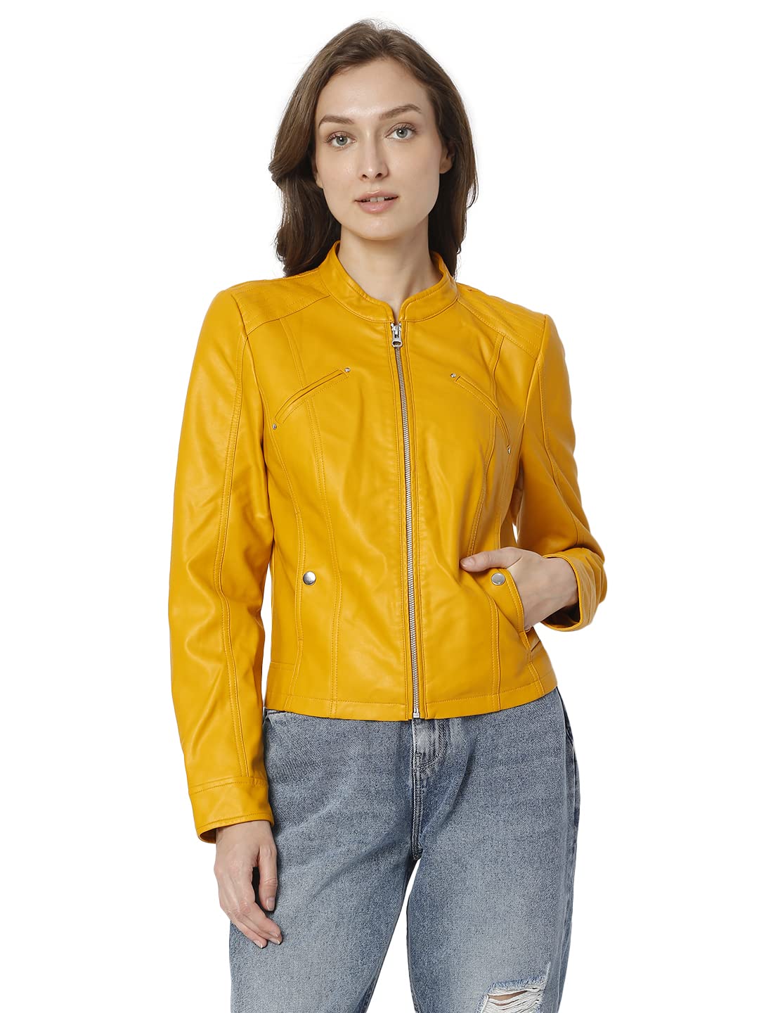 Viscose Women's Standard Length Jacket - Image 2