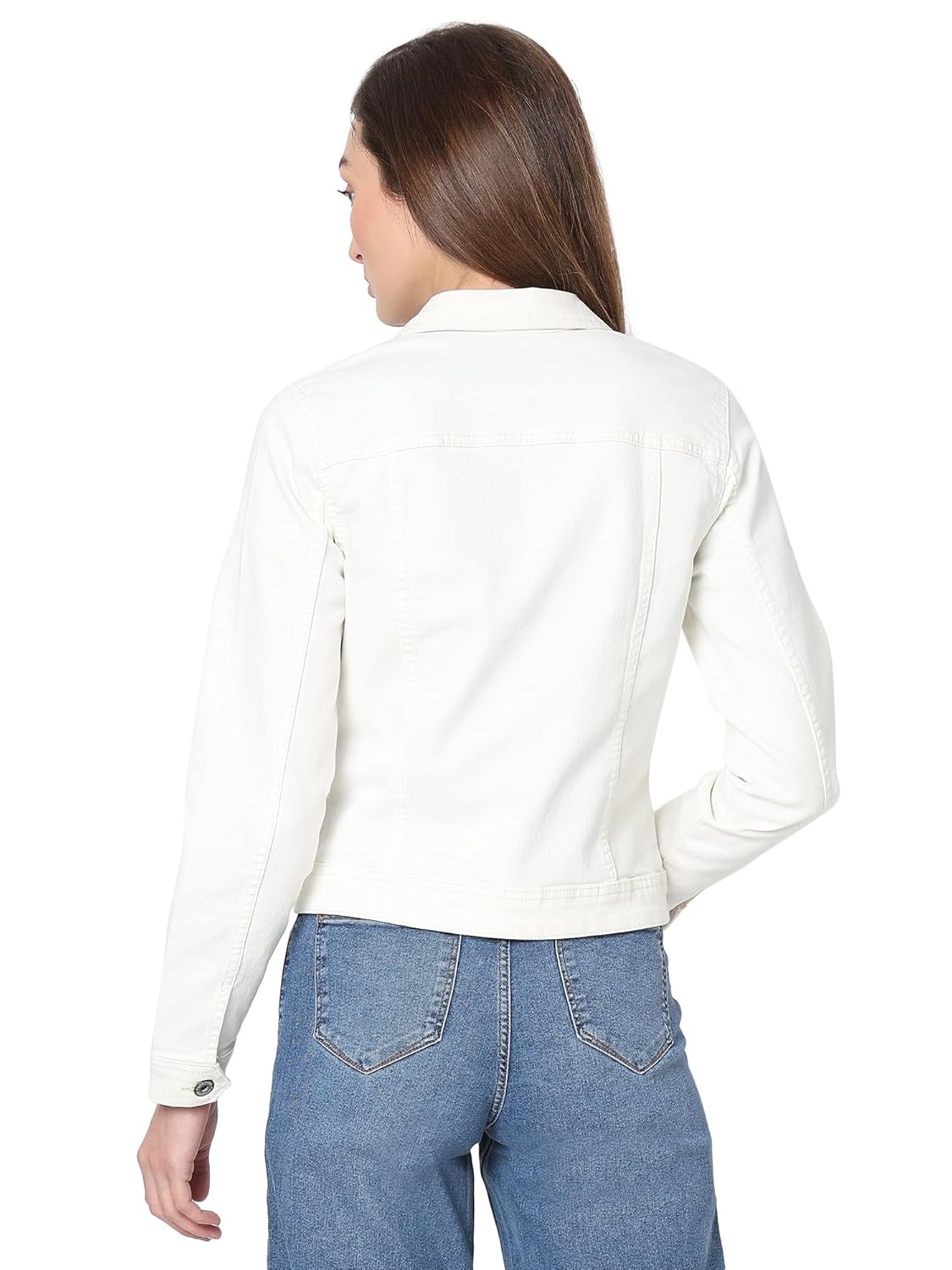 Women's Cotton Blend Standard Length Jacket - Image 4