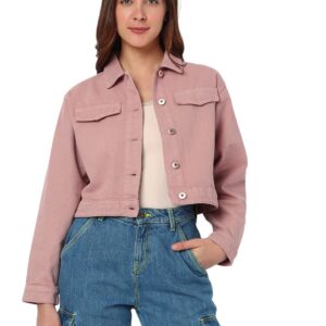 Denim Cotton Regular Fit Women's Jacket