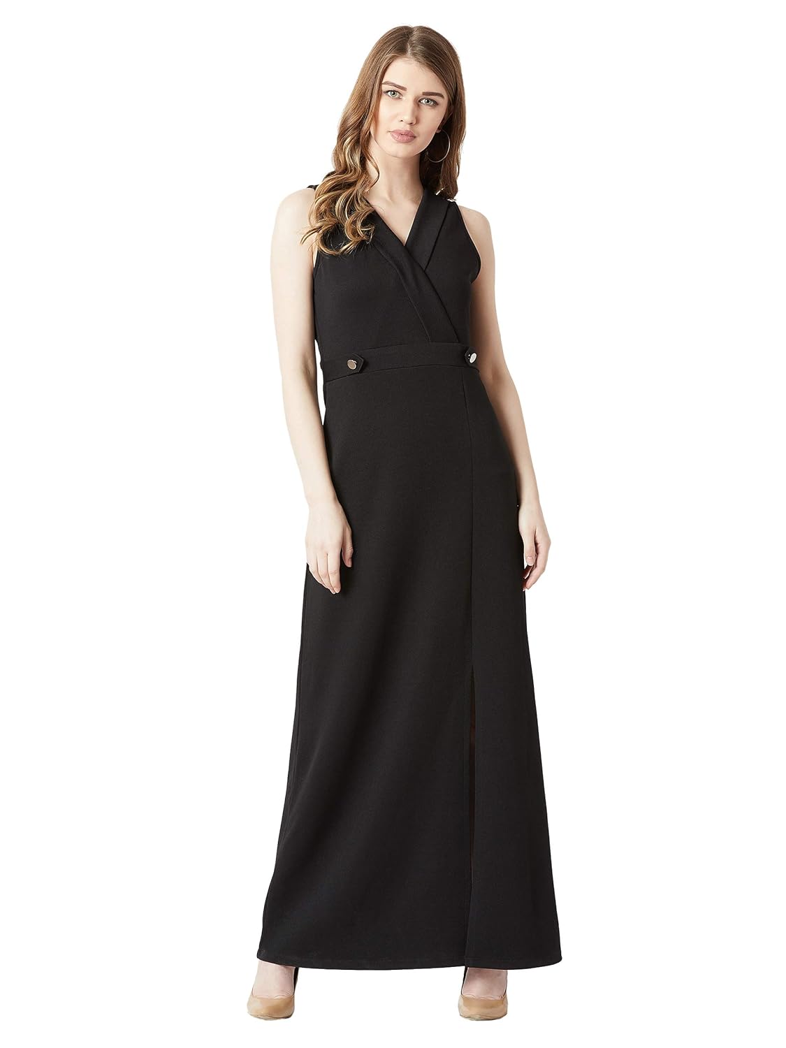 Women's Crepe wrap Dress - Image 2