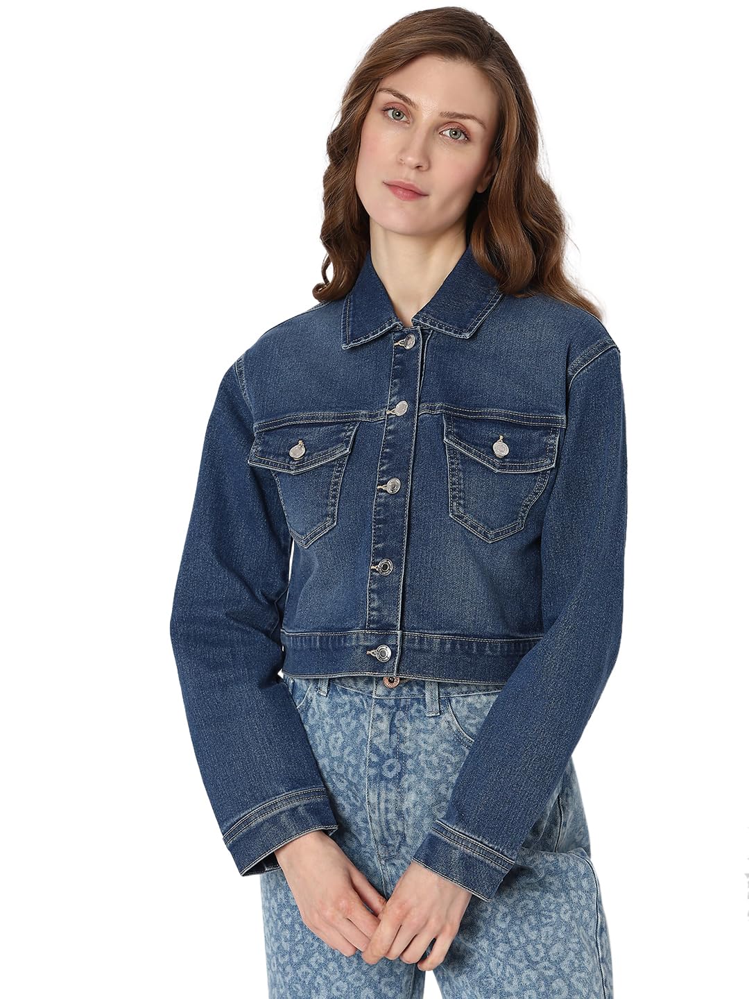 Women's Standard Length Denim Jacket