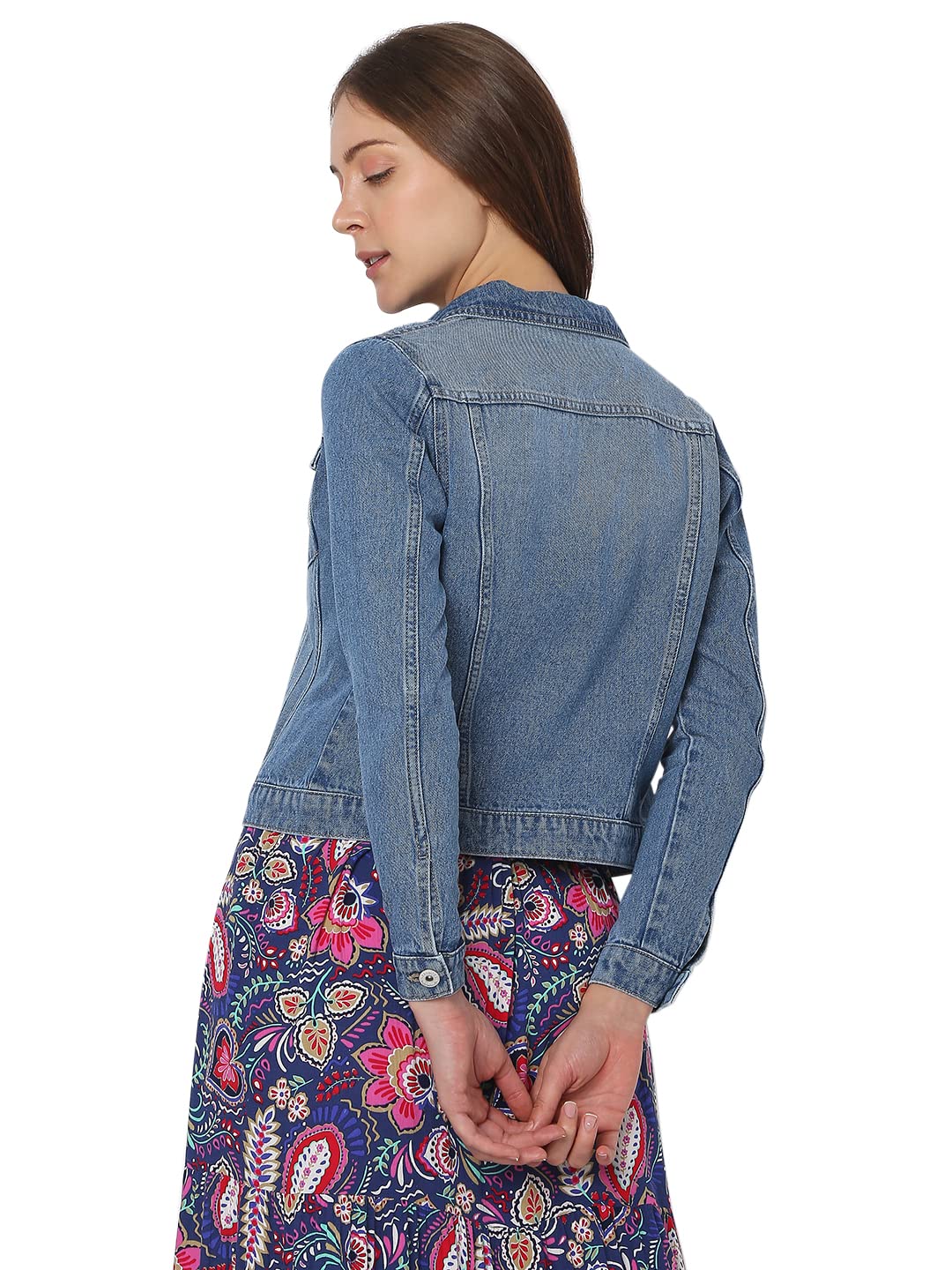 Women's Cotton Stylised Jacket - Image 4