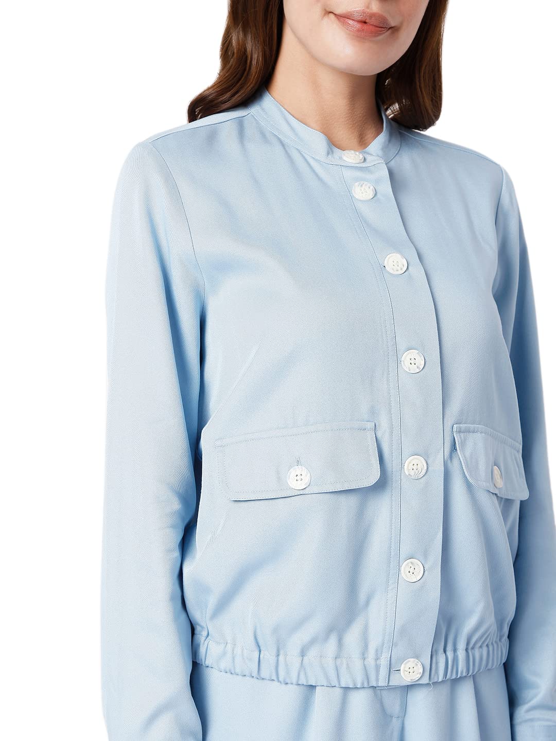 Women's Viscose Blend Regular Fit Jacket - Image 5