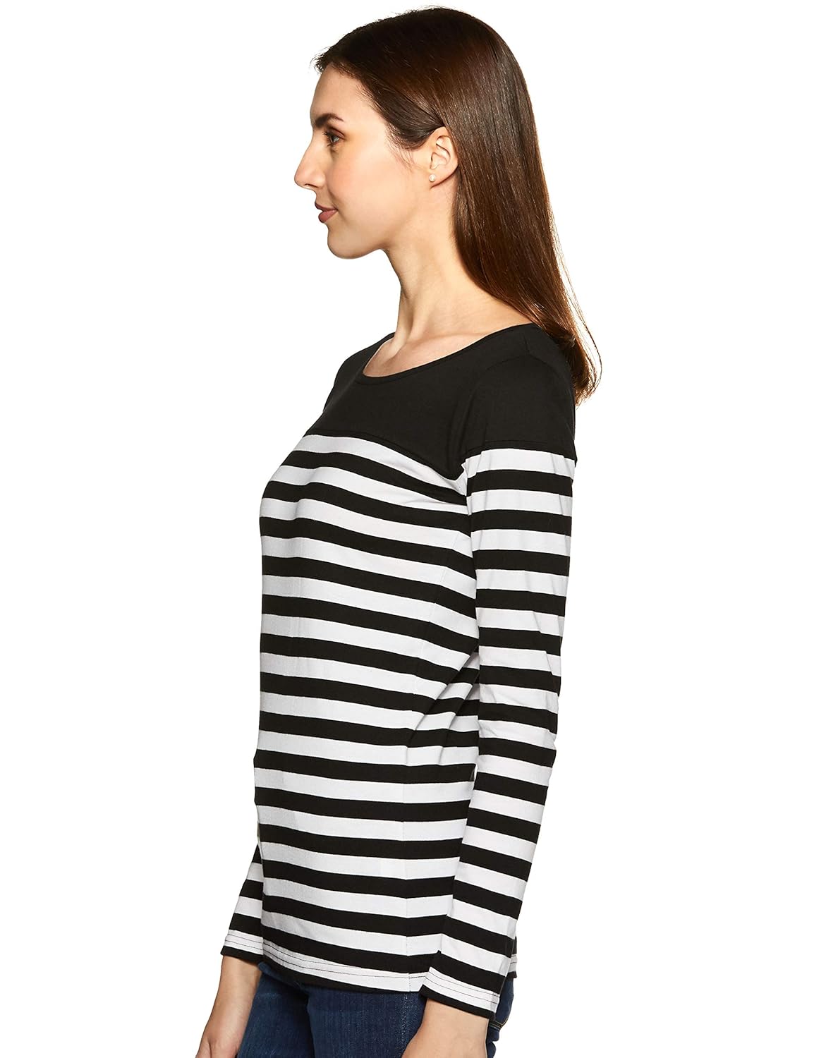 Women's Cotton Basic Slim Fit Top - Image 3