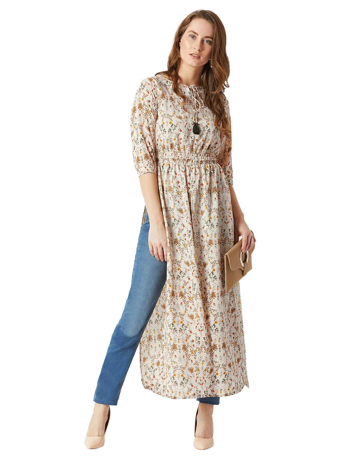 Women's Floral Relaxed Fit Top