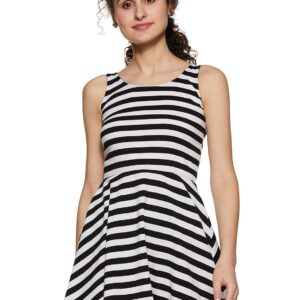 Women's Cotton Skater Above The Knee Dress
