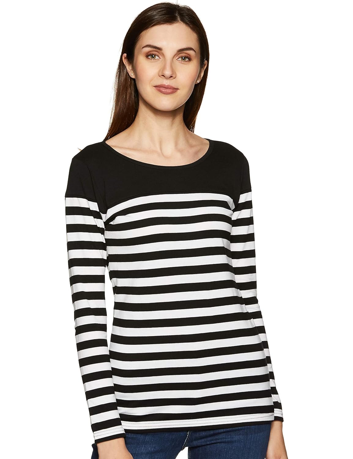 Women's Cotton Basic Slim Fit Top