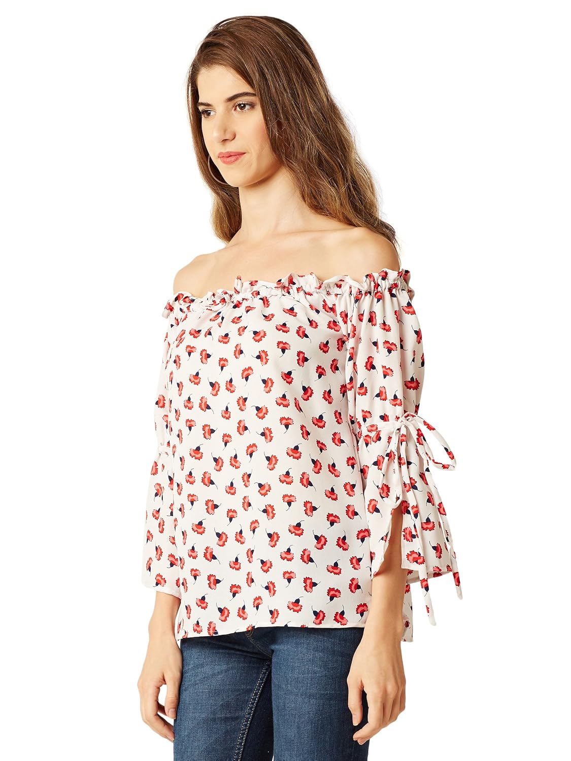 Women Floral Loose fit Top - Image 3