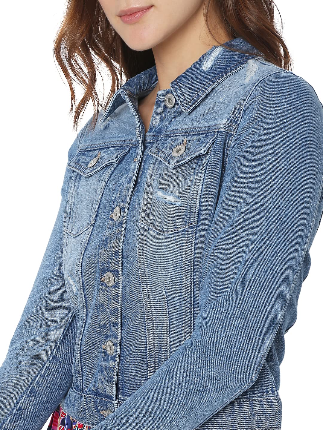 Women's Cotton Stylised Jacket - Image 6